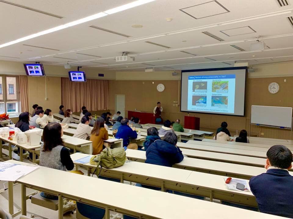 京大文学部動物心理学研究室主催の公開シンポジウムでの発表